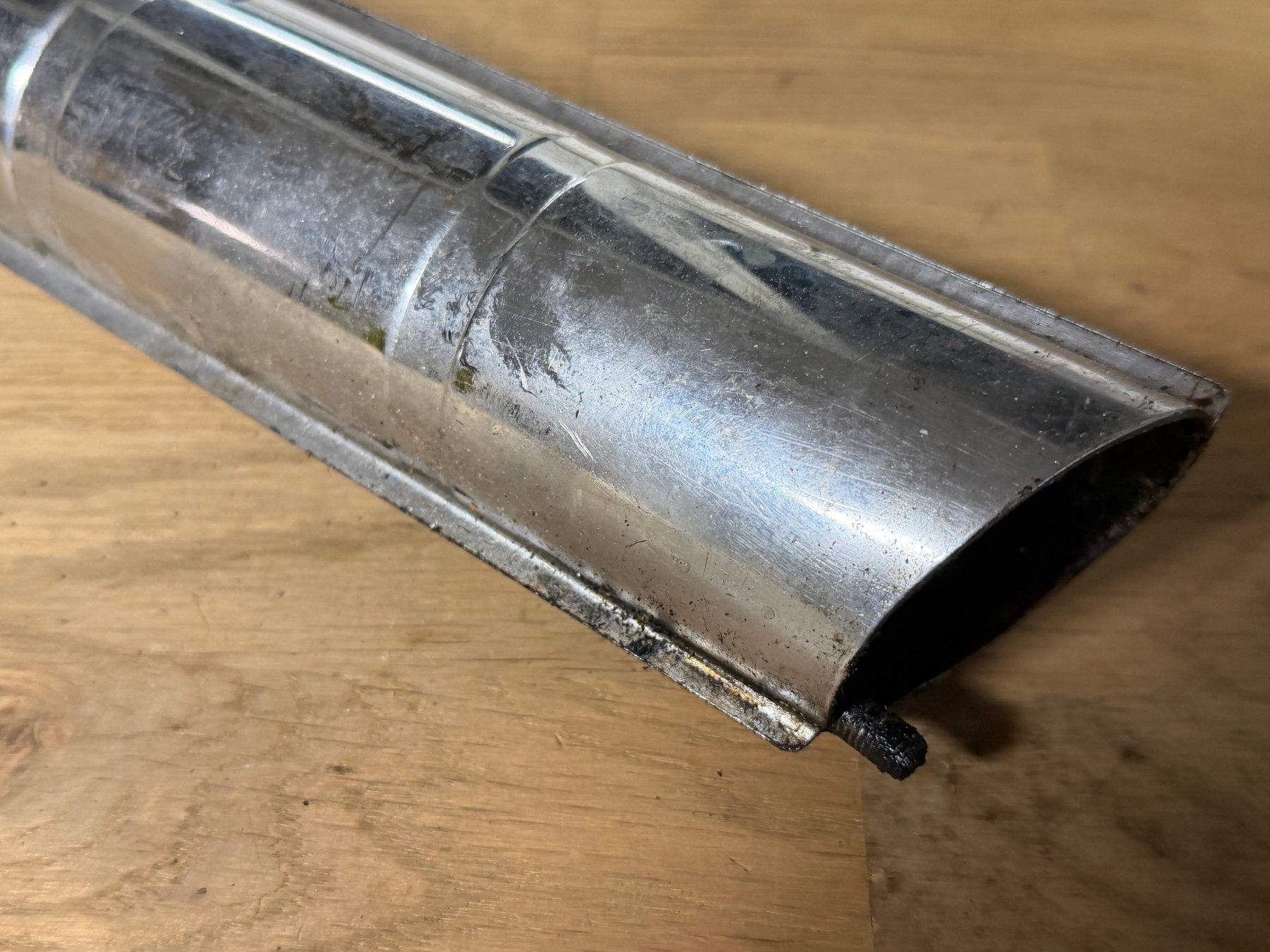Parti ricambio per ciclomotori: Auspuff Puch 22mm 2 Teiler mit einer Lasche -> Halter OLIDE – Usato da Bolken venduto da si.x.las 3