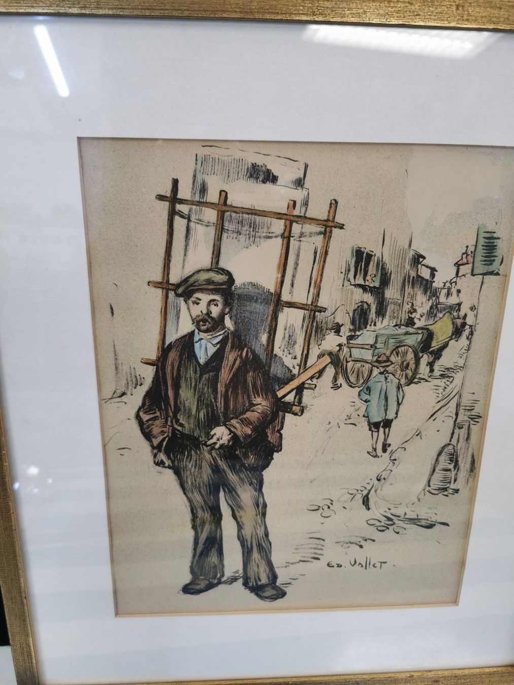 Grafica & Litografie: ÉDOUARD VALLET (1876-1929) – Usato da Genève venduto da Leboucheoreilles 1