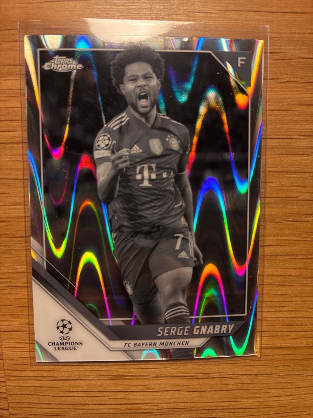 Topps Carte collezionabili: Topps Chrome Serge Gnabry Bayern BW – Usato da Wangenried venduto da Garagara