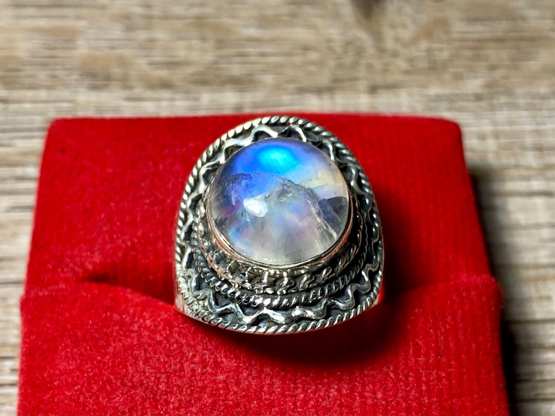 Anelli: natürlicher Labradorit 925 Silber orientalisch – Nuovo e nell'imballaggio originale da Laax venduto da Kiki_Kingdom3 3