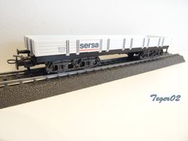 Märklin H0 4473 Niederbordwagen "sersa"