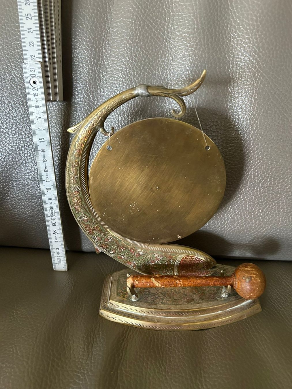 Strumenti musicali: Piccolo gong in metallo "pesce" – Usato da Melano venduto da H-Sara 2