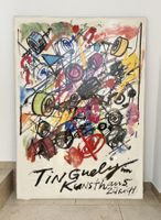 Jean Tinguely im Kunsthaus Zürich - Original Vintage-Poster