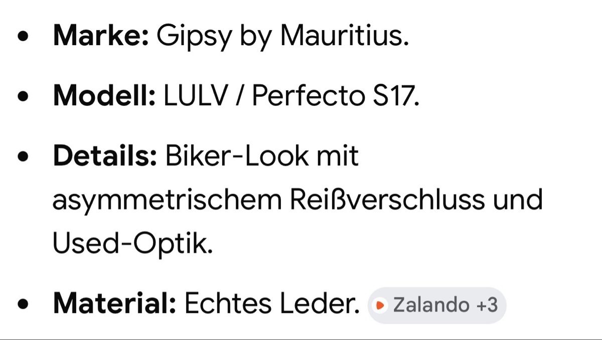 Jacken: Gipsy by Mauritius – Neu (gemäss Beschreibung) aus Reinach BL von Minendie 4