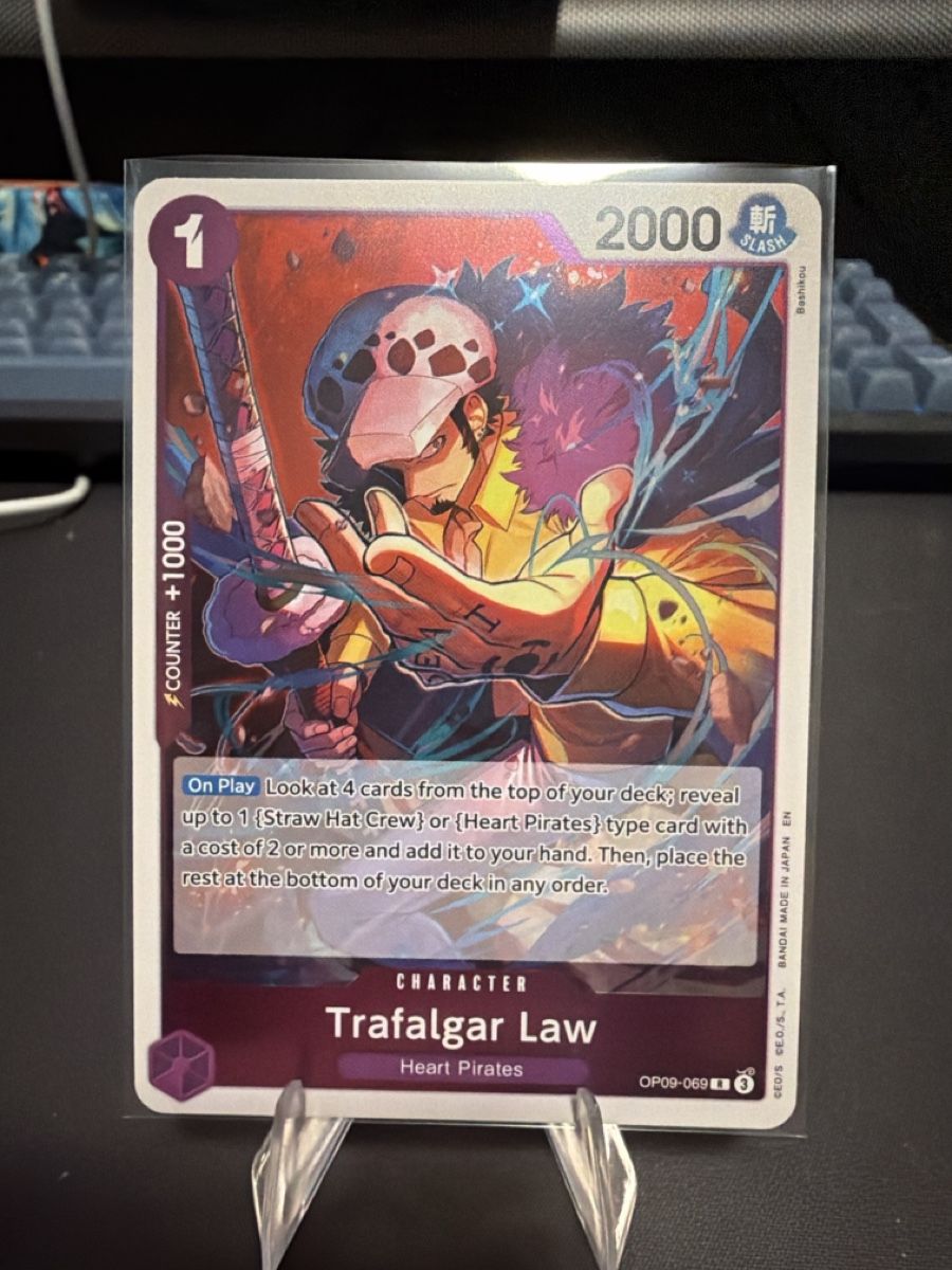 Bandai Carte collezionabili: Trafalgar Law - One Piece Karte – Nuovo (secondo la descrizione) da Kriens venduto da Ajiani