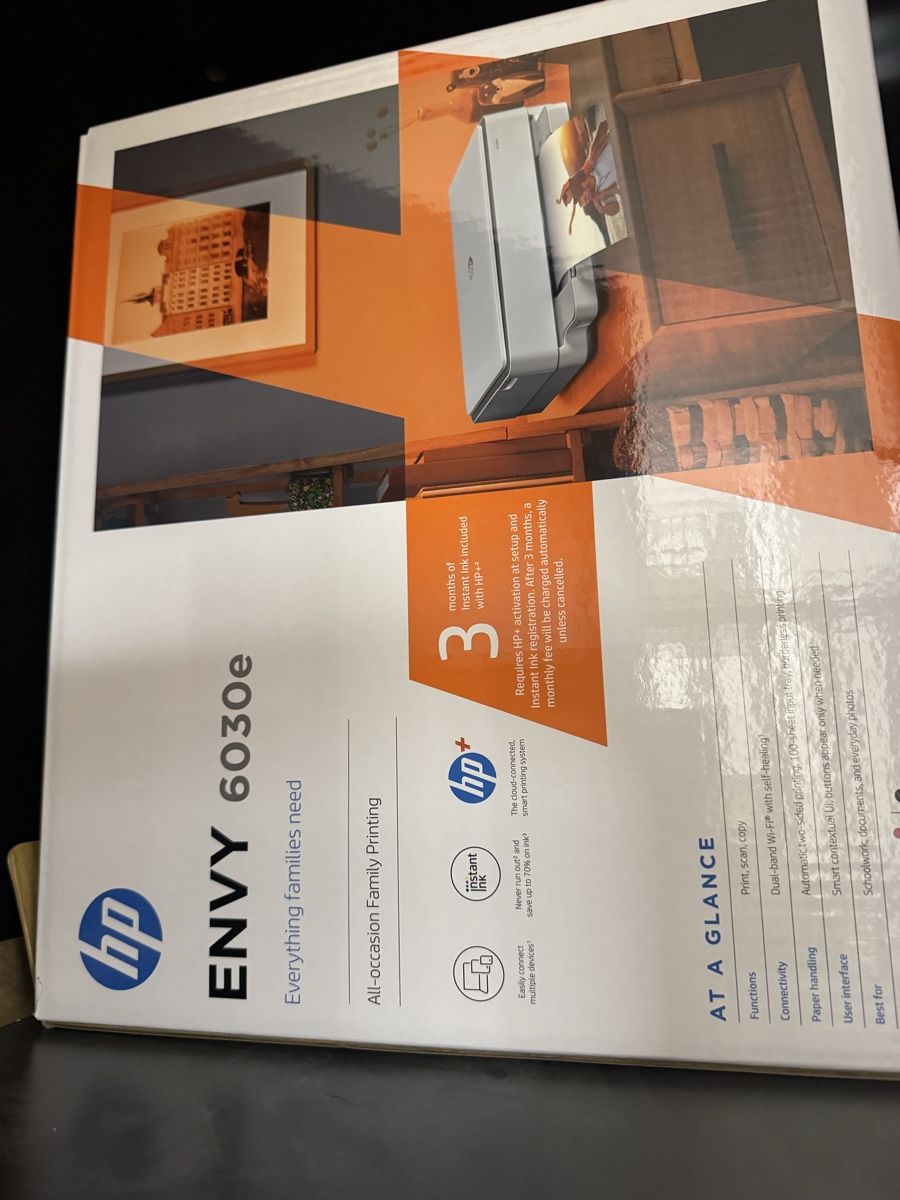 Stampanti: HP ENVY 6030e Drucker wie neu – Usato da Basel venduto da Son81