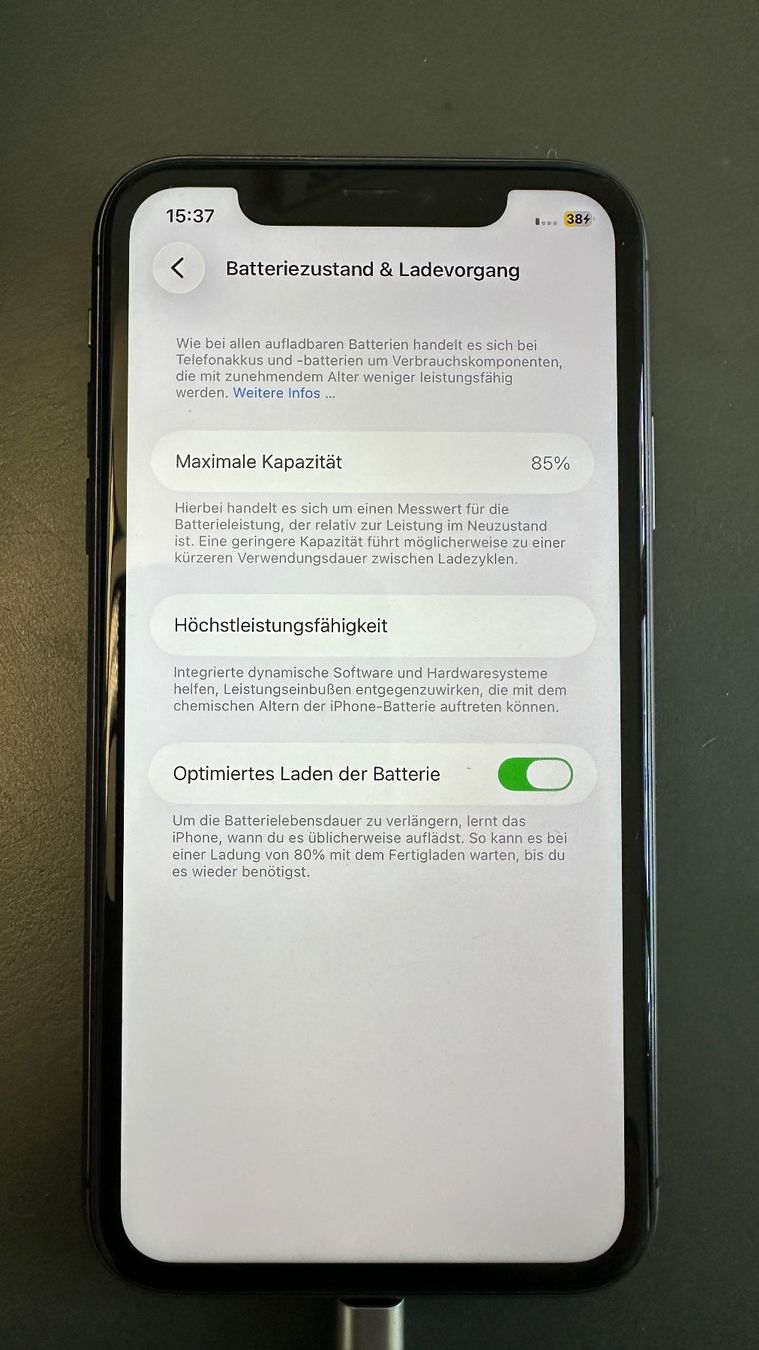 Apple Handys / Smartphones: iPhone 11, 128Gb, schwarz – Gebraucht aus Zürich von DuA03 5