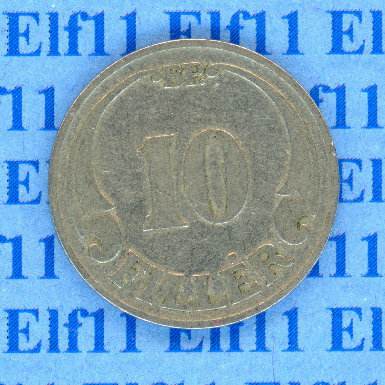 Tutti le monete: HUP___0.10 1927 ss 10 Fillér – Usato da Widnau venduto da Elf11 1