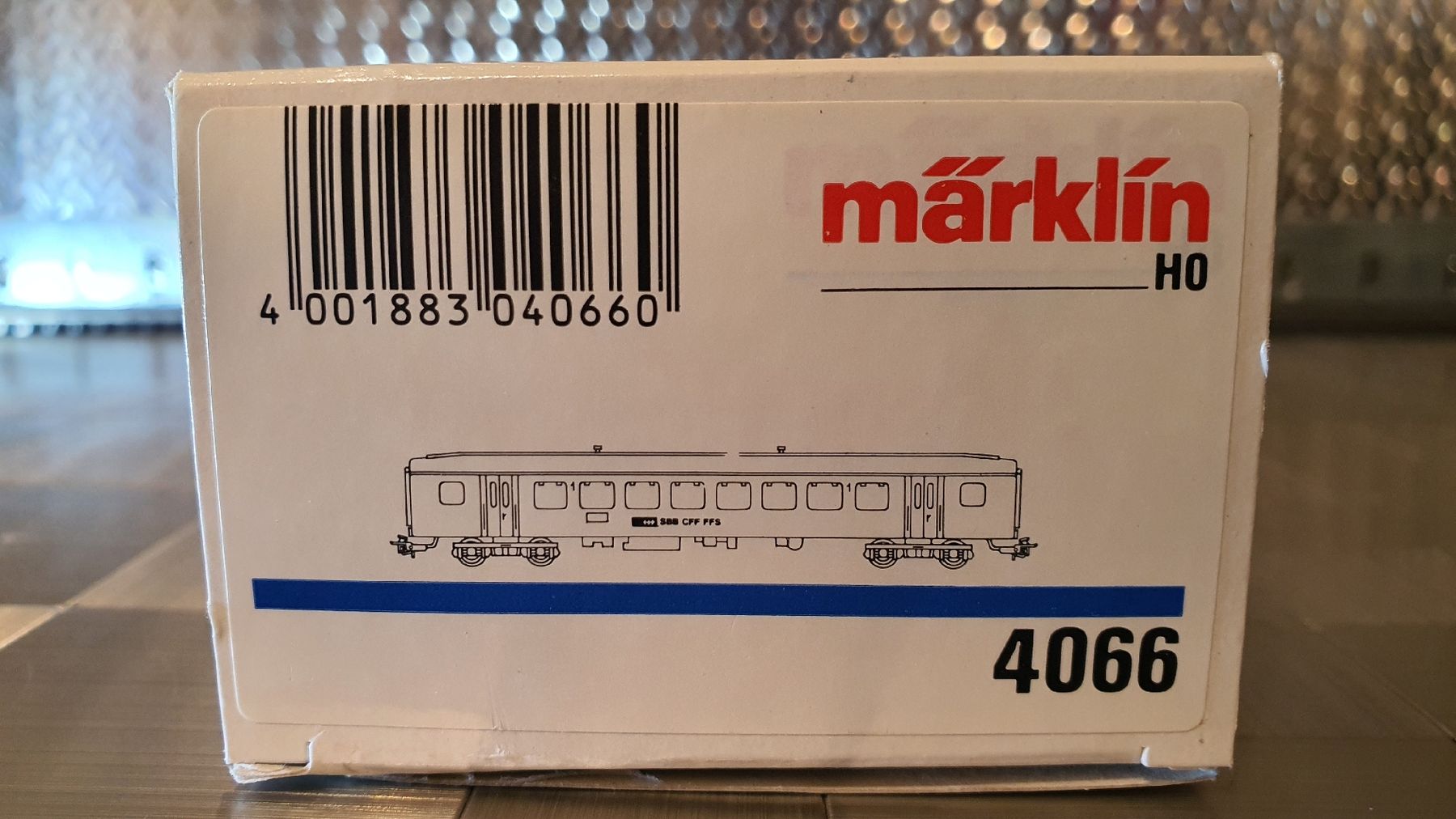 Märklin Modellini di ferrovie: MÄRKLIN 4066 H0 GÜTERWGEN – Usato da Männedorf venduto da Modellbau-wyss 4