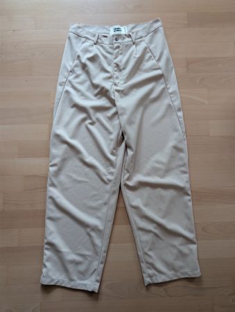UNISEX Stoffhose beige Grösse 34xR