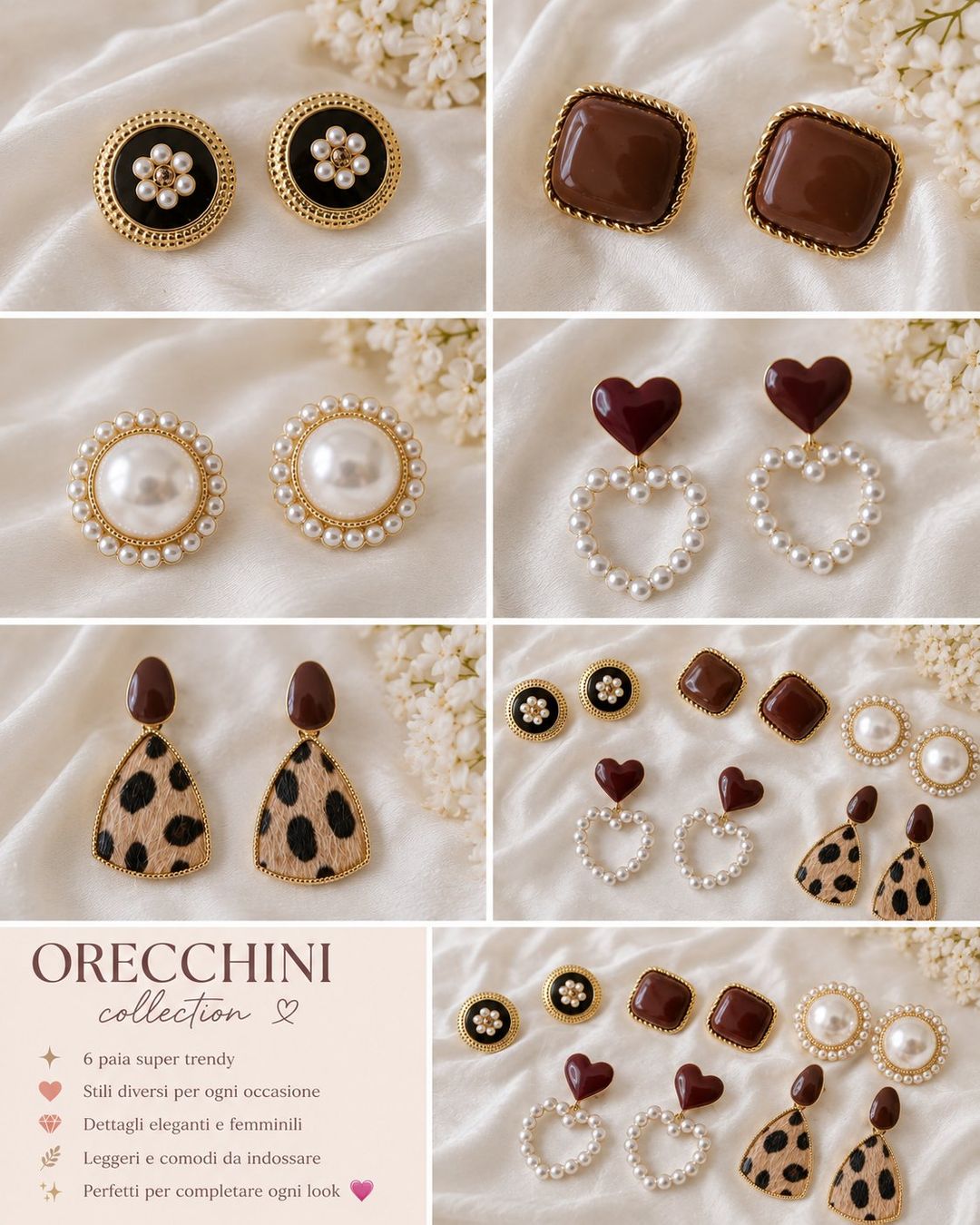 Sonstiger Schmuck: Orecchini trendy vintage e chic – Neu und originalverpackt aus Lugano von solowolford