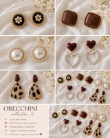 Orecchini trendy vintage e chic