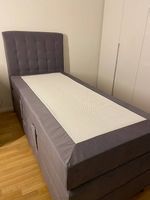 Neuw. BOXSPRING BETT 90x200 mit Bettkasten