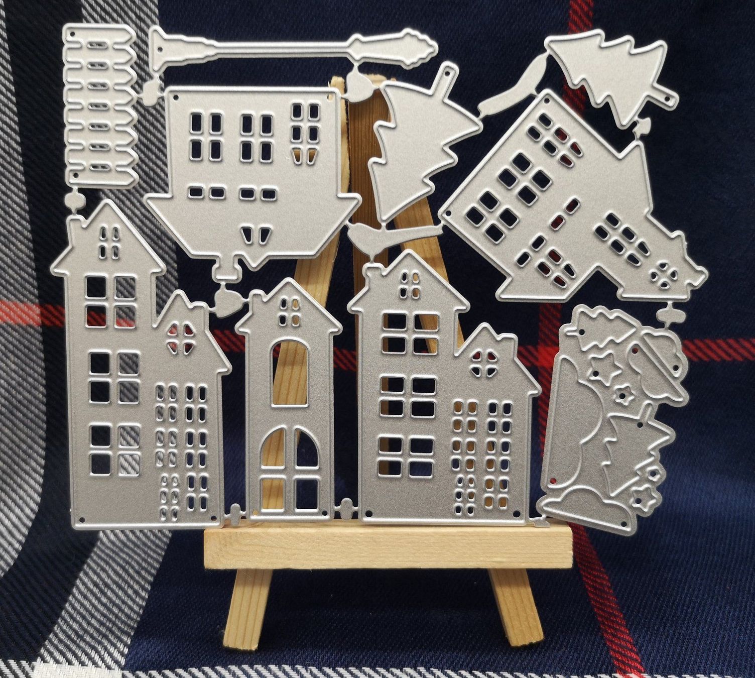 Altro in Bricolage: 8 Stanzen Weihnachten Schneeflocken Dorf – Nuovo e nell'imballaggio originale da Biberist venduto da misch810 7