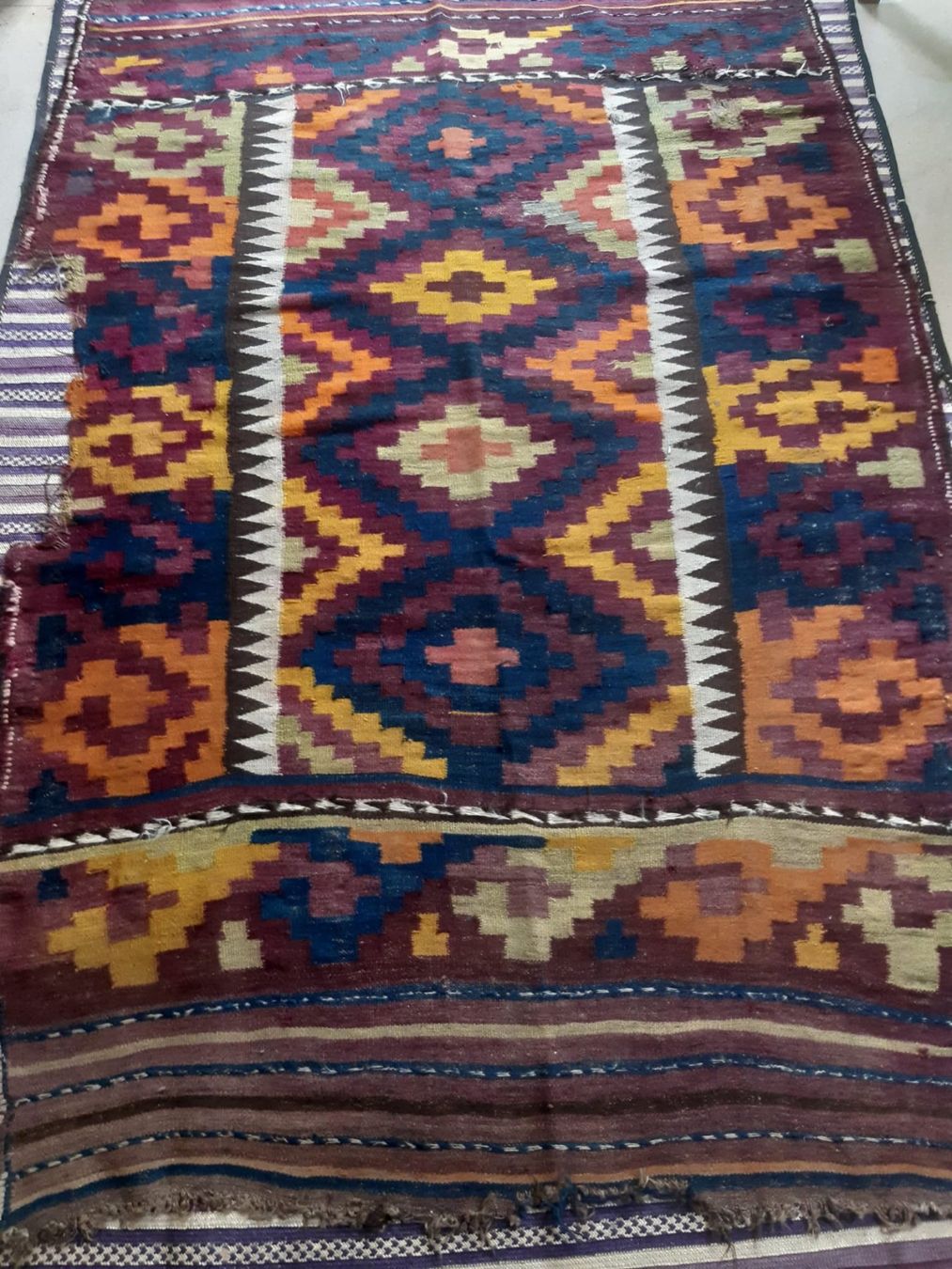 Kelim Tapis: Teppich Kelim - Balikesir, antik – D'occasion à Lumino par Onyxrocks