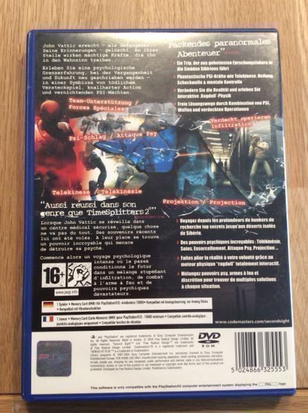 Sony Giochi: Second Sight für PS2 – Usato da Kestenholz venduto da Inna09 1