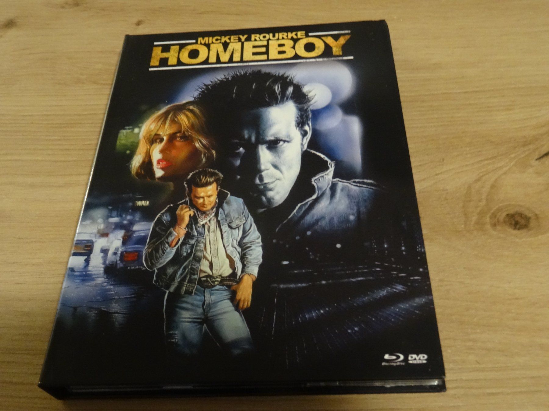 Alle DVDs: Homeboy Blu-ray DVD Mickey Rourke MEDIABOOK – Gebraucht aus Olten von Disc-Verkauf