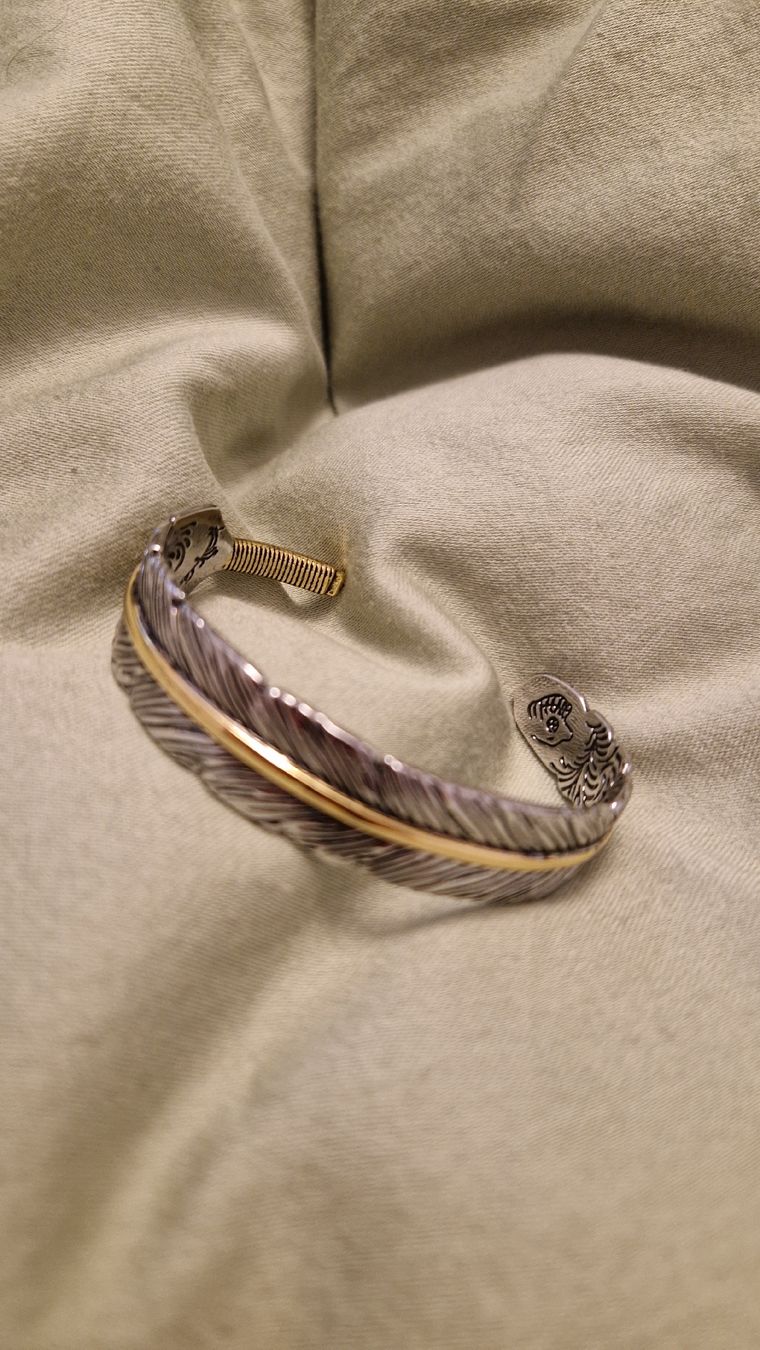 Bracciali & Braccialetti: Feder Armreif - anpassbar – Nuovo (secondo la descrizione) da Safenwil venduto da Lenzburg-Gretzenbach 3