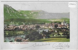 Gruss aus Solothurn 1902 - Litho