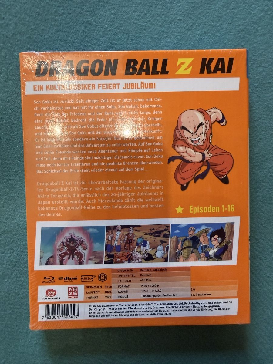 Tutti i DVDs: Dragon Ball Z Kai Blu-ray Box 1 – Nuovo e nell'imballaggio originale da Olten venduto da jdr_d9zs 1