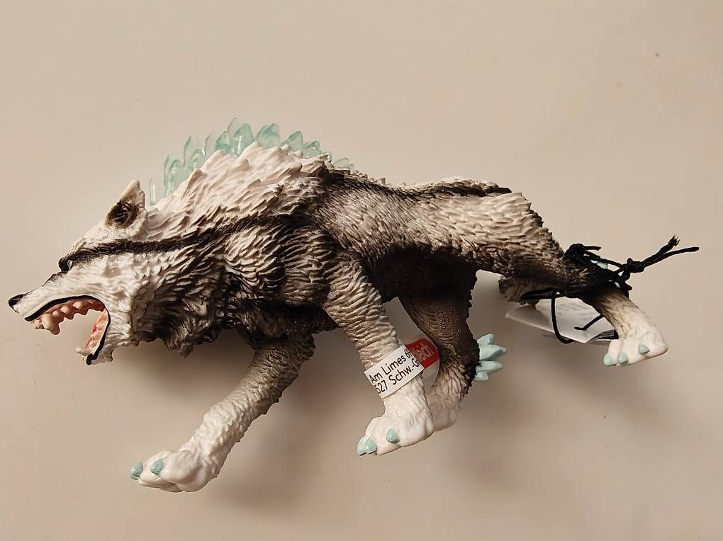 Statuette: Schneewolf Eldrador Schleich - NEU – Nuovo e nell'imballaggio originale da Zürich venduto da asollberger 3