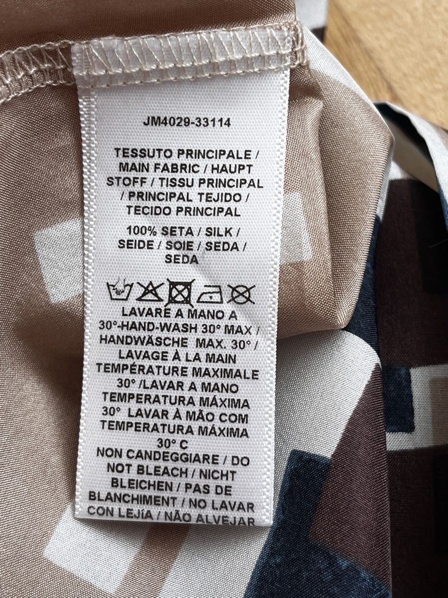 Top: Maliparmi  Seidenbluse Gr. XS/S, Elegant – Usato da Zürich venduto da Kleanthy 3