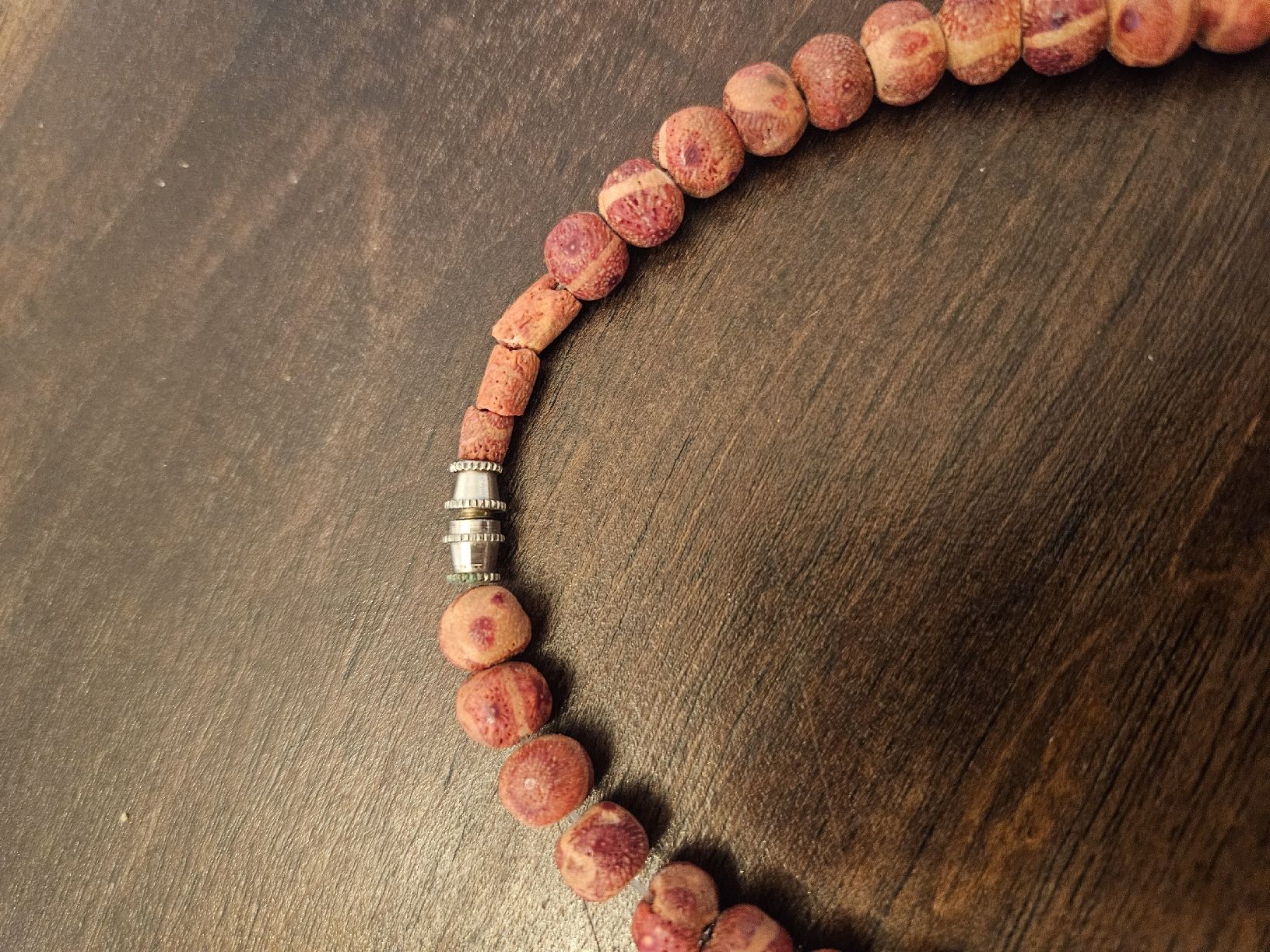 Catenine: Korallenkette 43cm lang – Usato da Mühlethurnen venduto da Zauberfee3 2