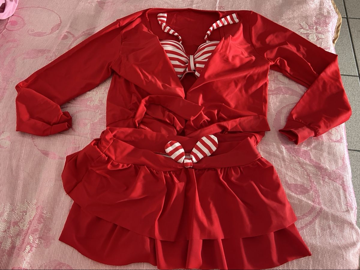 Maillots de bain & Bikinis: Bikini Red White Stripes Size S – Neuf (Voir description) à Genève par Noemie.wrmsi