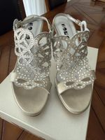 Elegante Sandalen mit Strass , Swarovski 