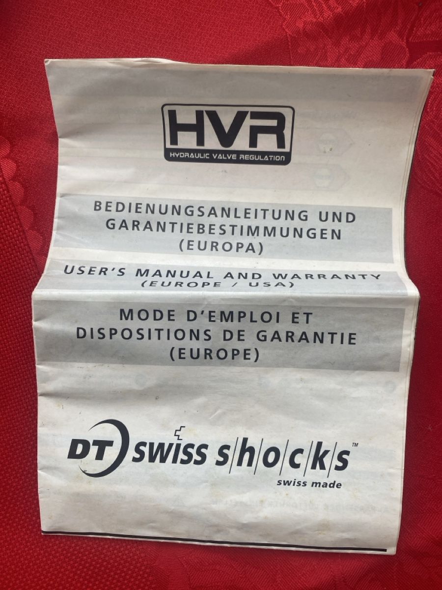 Pezzi di ricambio: DT Swiss Dämpfer mit Plattformfunktion gebraucht – Usato da Flawil venduto da FunTom23 1