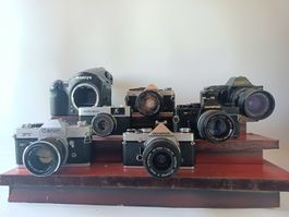 A réviser, lot d'appareil photo défectueux.