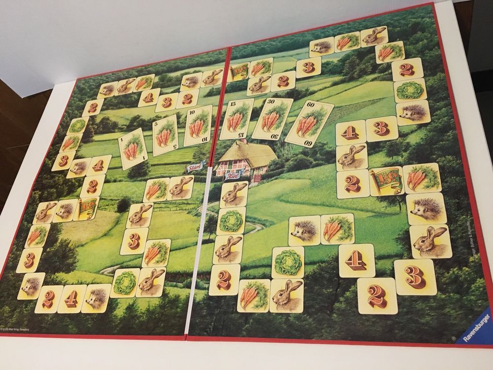 Ravensburger Brettspiel „Hase Und Igel“ – Der Klassische Taktik-Wettlauf Für 2–6 Spieler, Ab 10 Jahren