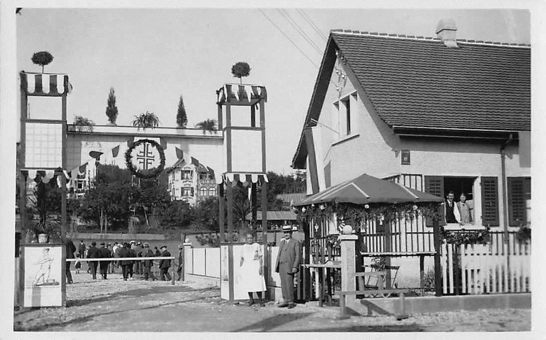 Ansichtskarten: TURNER BASSERSDORF 1926 - 5 AK – Gebraucht aus Lufingen von Rac0 3