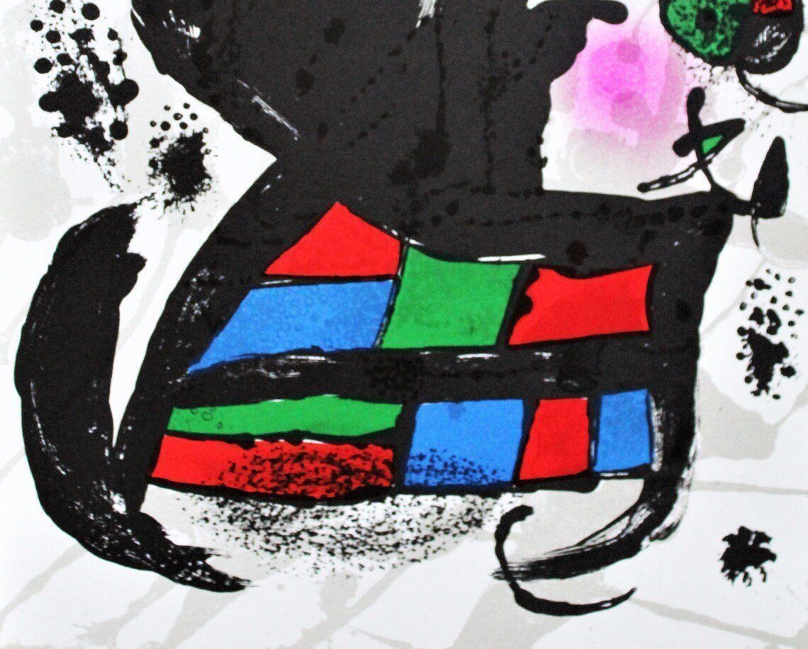 Grafica & Litografie: Joan Mirò - Vintage -Lithographie - 1977 – Nuovo (secondo la descrizione) da Ponte Tresa venduto da 11GalleriaAlterEgo11 4