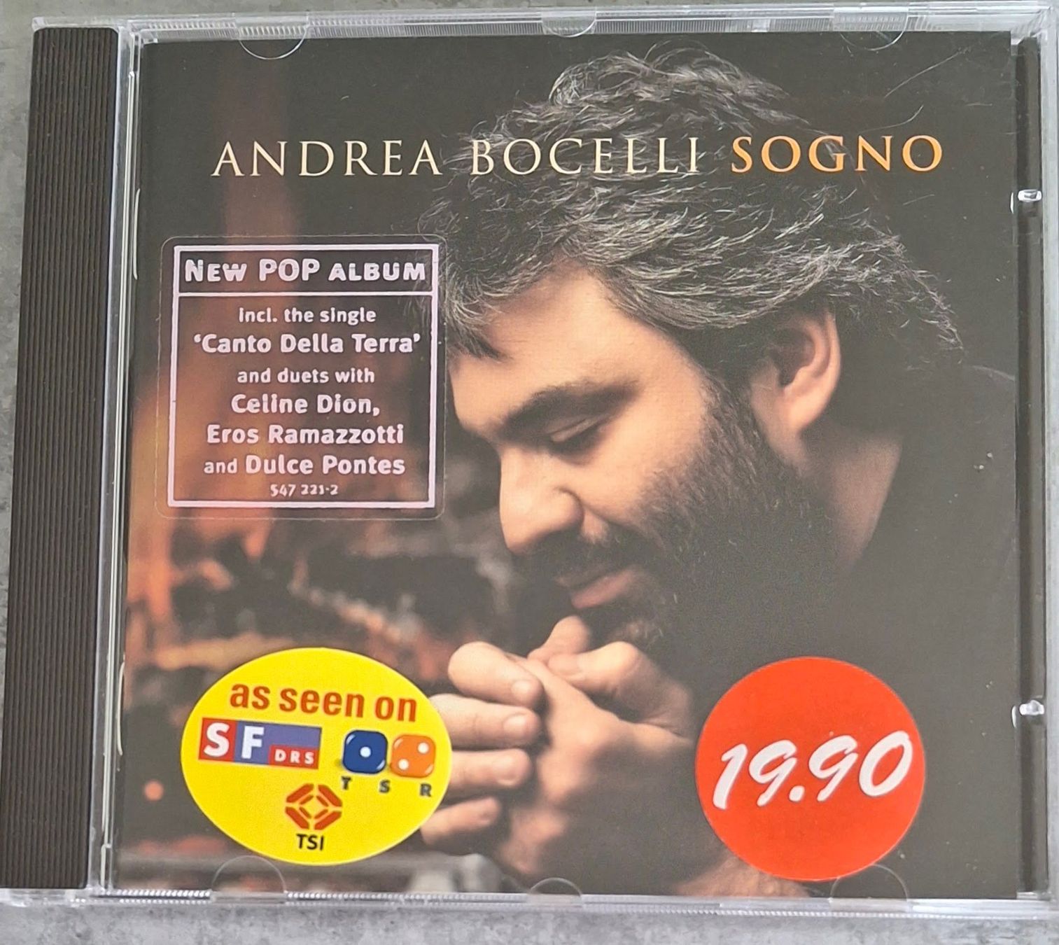 CD: Andrea Bocelli - Sogno – Usato da Reinach BL venduto da Chela04