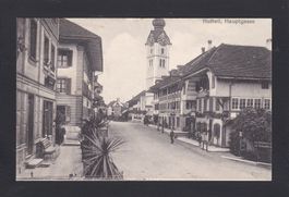 HUTTWIL - Hauptgasse, 1925