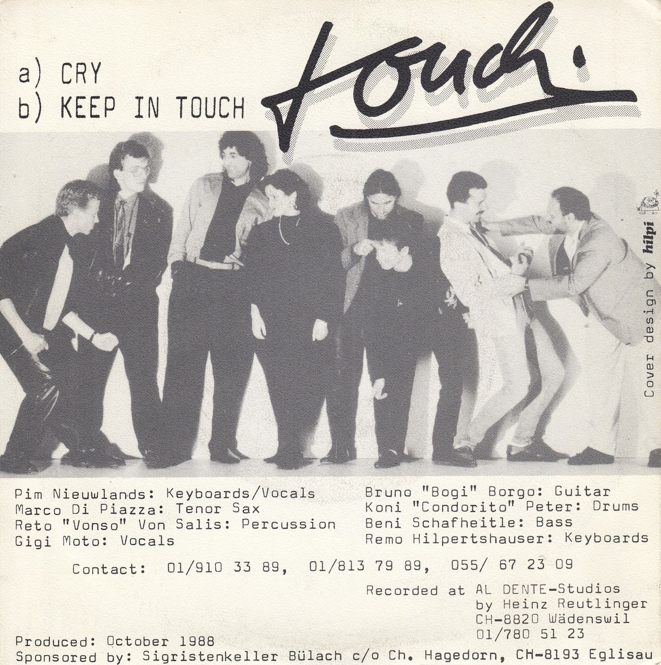 Schallplatten: Touch Vinyl Single CH 1988 – Gebraucht aus Volketswil von Abcrecords 1