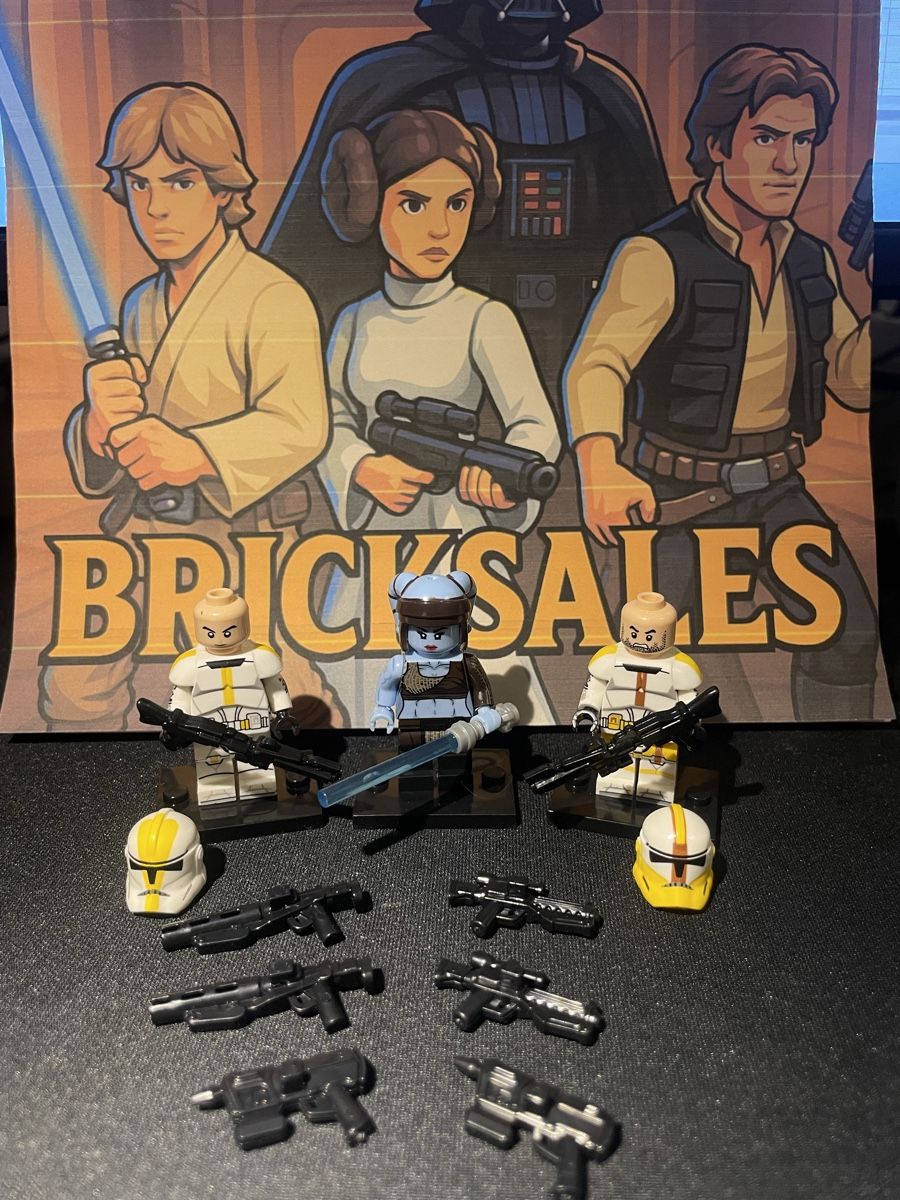 Star Wars Figuren: Star Wars Aayla Commander Bly 327th Trooper Lego-Komp. – Neu (gemäss Beschreibung) aus Zufikon von BrickSales 1