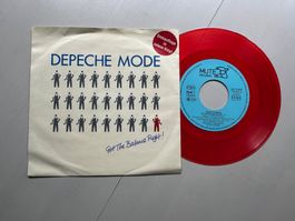DEPECHE MODE rare Get the balance right Singl Kult red vinyl