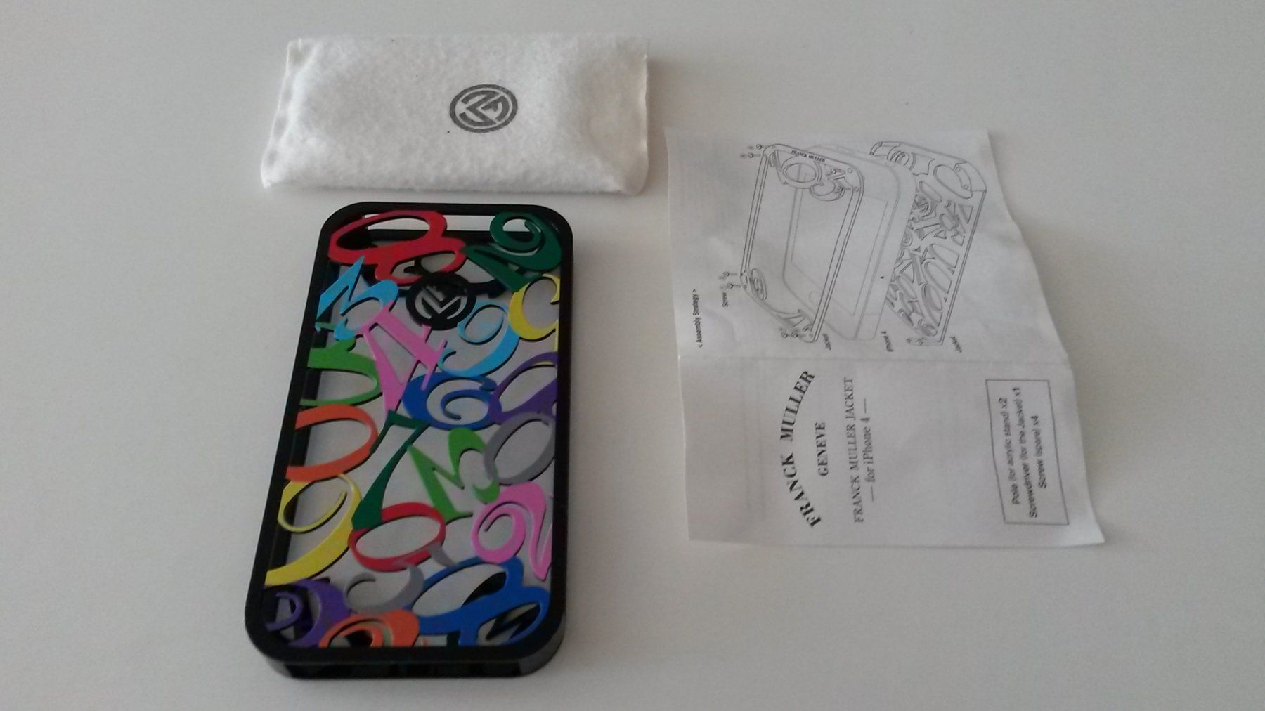 Coques & Protection écran: Franck Muller Luxury iPhone 4 Originale RARE – Neuf (Voir description) à Lausanne par asdyx 3