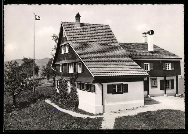 Cartoline postali: AK Wald /ZH, General-Wille-Heim – Usato da Berlin venduto da bartko-reher