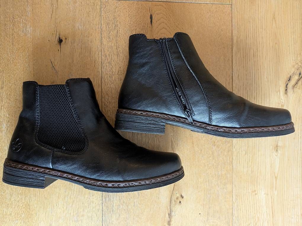 Rieker Scarpe da donna: Rieker Stiefeletten 41 (neu!) – Nuovo (secondo la descrizione) da Bremgarten b. Bern venduto da tram05 2