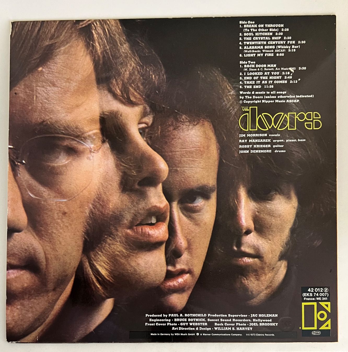 Dischi in vinile: The Doors - same / LP Vinyl, 1973, Made in Germany – Nuovo (secondo la descrizione) da Schaffhausen venduto da Mond689 1