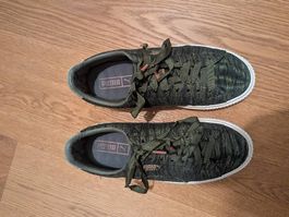Puma Schuhe mit Satin Schnürsenkel, Gr. 40