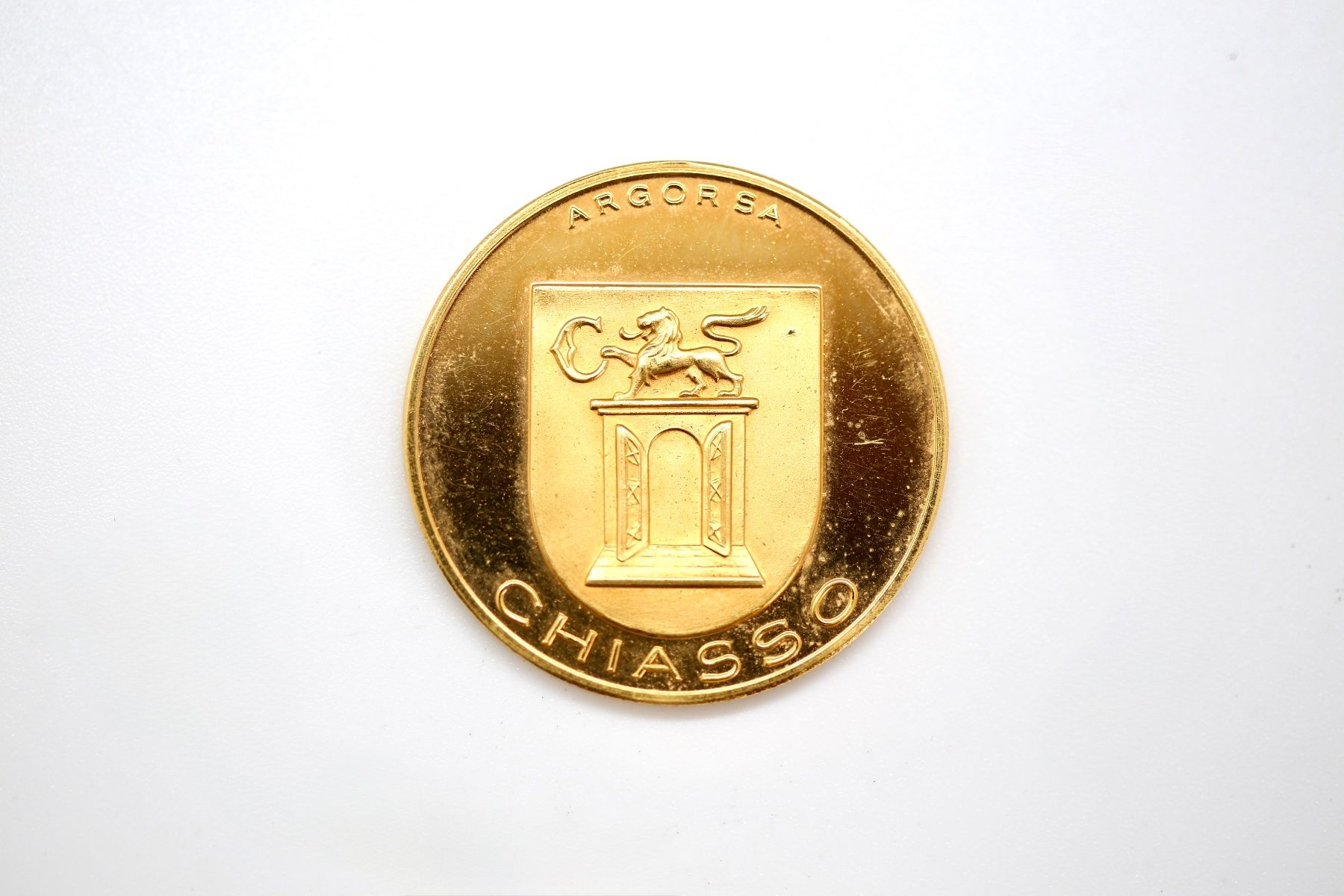 Medaillen: Argor SA Chiasso Medaille – Gebraucht aus Reinach BL von Han-Numismatik