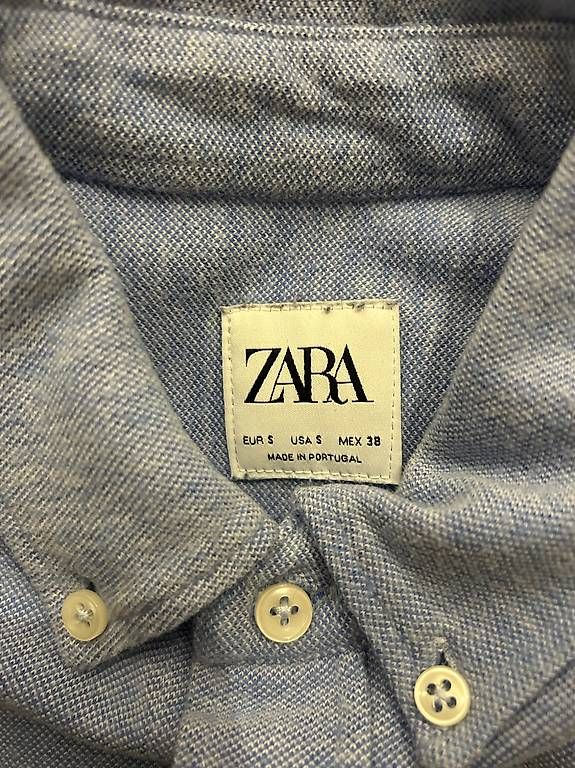 Zara Camicie: Chemise Bleu clair Zara S – Usato da Pully venduto da PauldeN 1