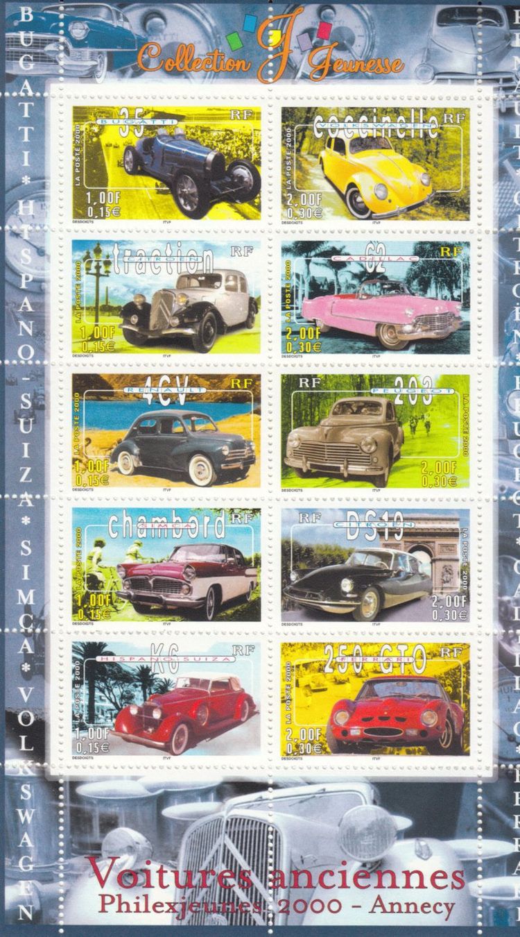 Tous les timbres: Frankreich 2000 postfrisch – D'occasion à Bürglen TG par StampGraf 2
