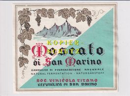 Etikette - Moscato di San Marino /bd