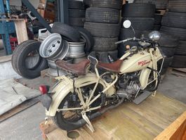 Harley Davidson 1946 in Original Zustand