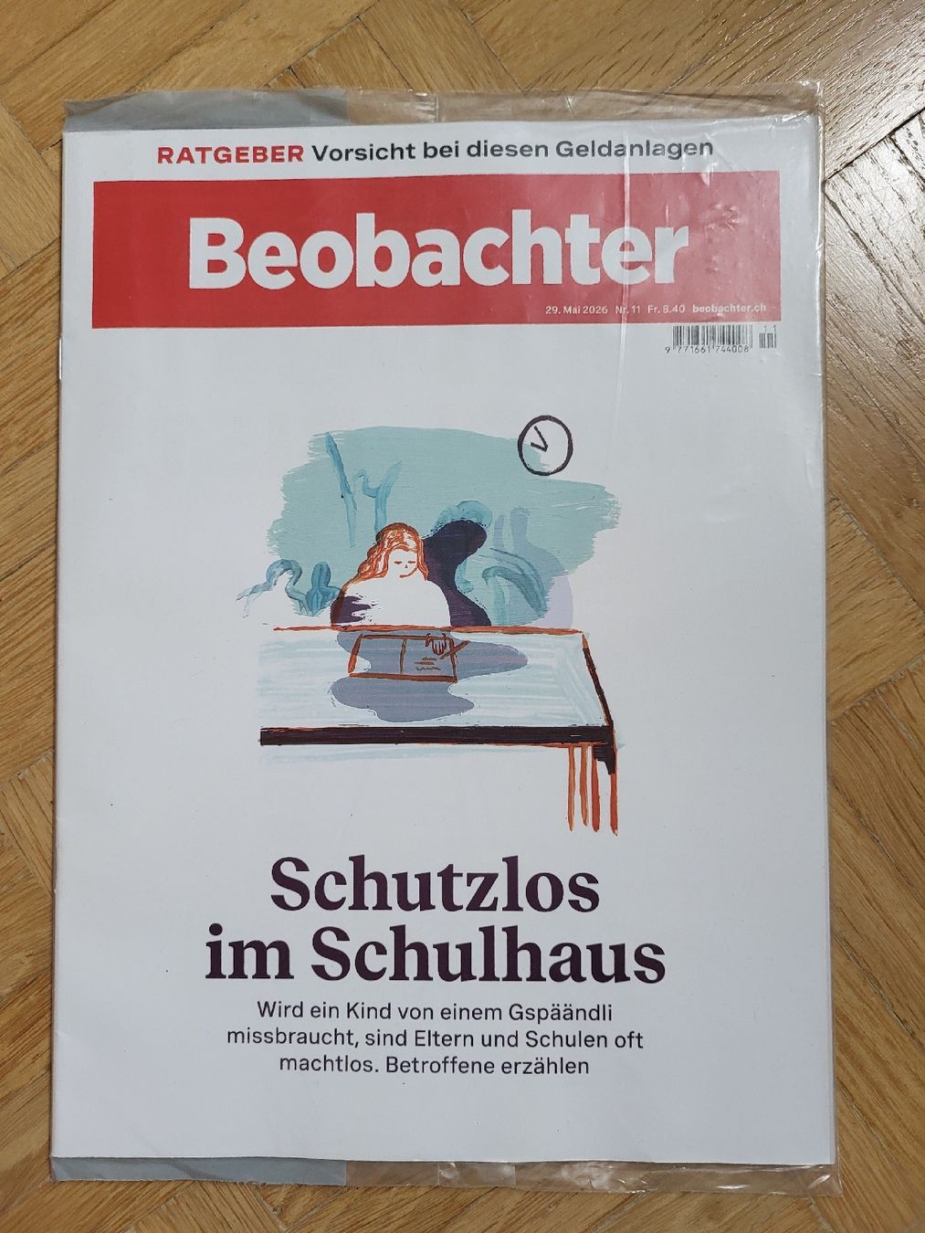 Riviste & Magazine: Beobachter Nr 11 vom 29. Mai 2026 – Nuovo e nell'imballaggio originale da stäfa venduto da brandy66